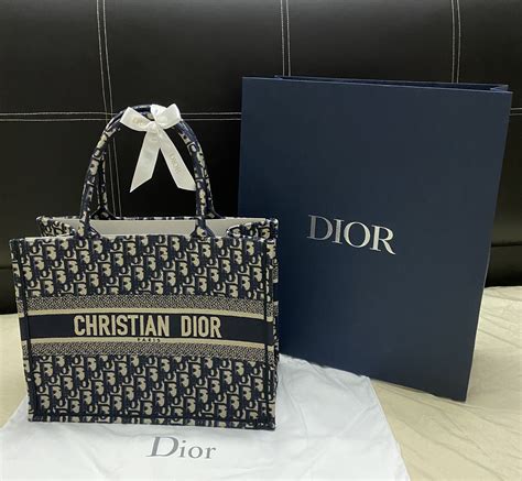 dior book tote mini size|christian dior tote 2021.